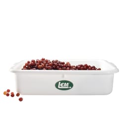 LEM Economy 6.25 gal White Meat Lug 1 pk