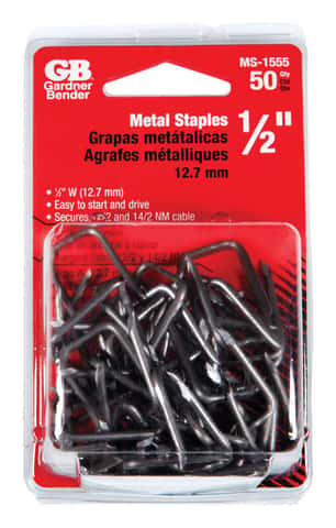 Gardner Bender 1/2-in Plastic Cable Clips Cable Staple (12-Pack)