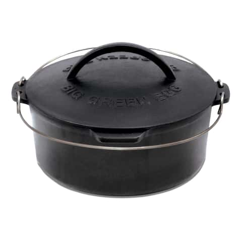 Big Green Egg Cast Iron Dutch Oven 5 qt 2 pc - Ace Hardware