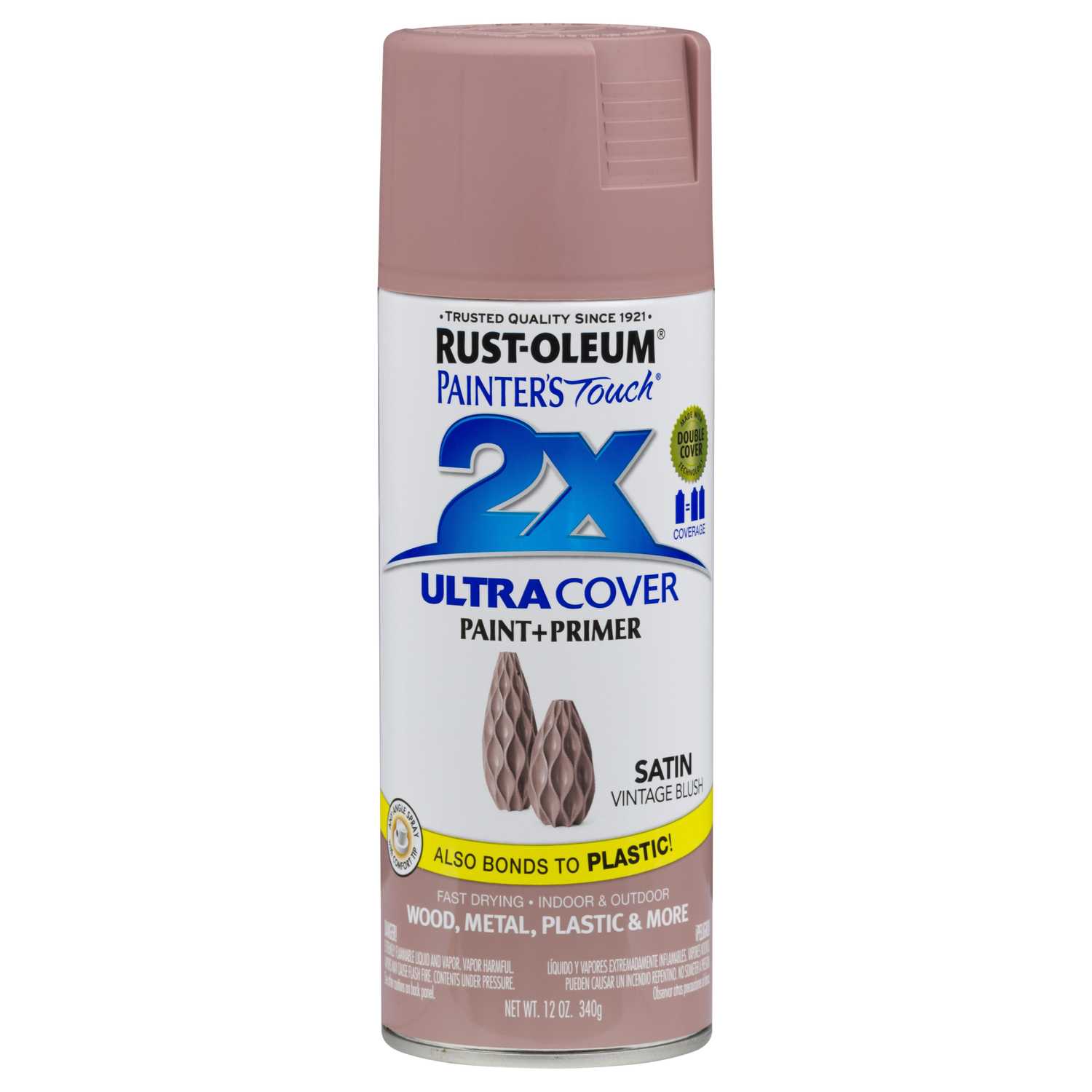 RustOleum Painter's Touch 2X Vintage Blush Spray Paint 12 oz. Ace
