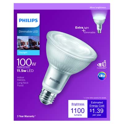 Philips Par 30l E26 Medium Led Bulb Daylight 100 Watt Equivalence 1 Pk Ace Hardware