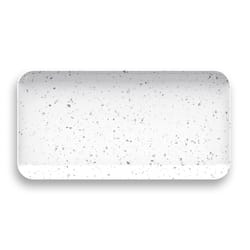 TarHong Off-white Melamine Terrazzo Appetizer Tray 1 pc