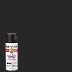 Rust-Oleum Stops Rust Flat Black Spray Paint 12 oz