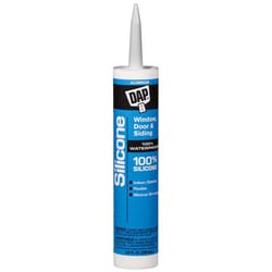 DAP Aluminum Silicone Rubber Door/Siding/ Window Sealant 10.1 oz