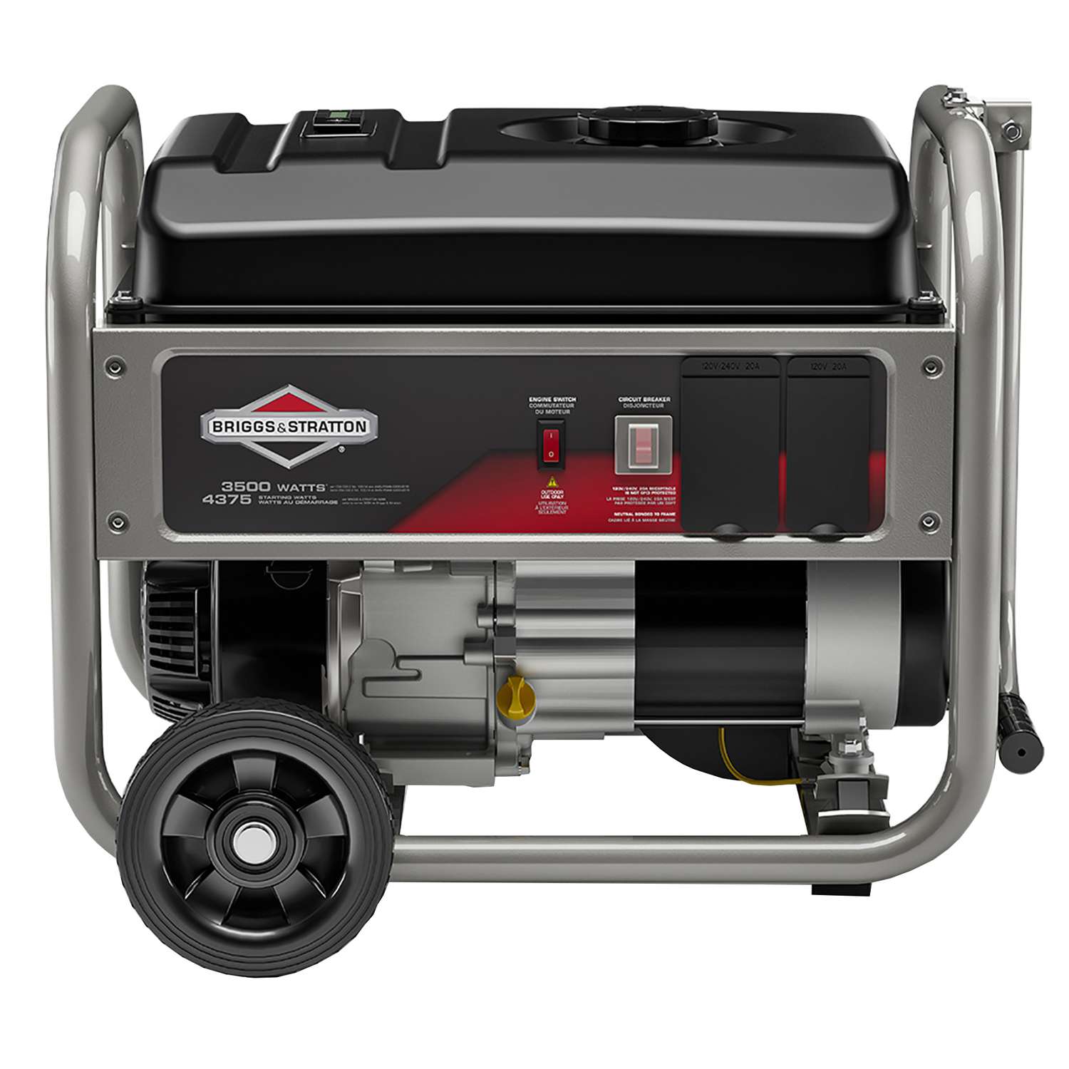 Briggs & Stratton Home Series 3500 W 120 V Gasoline Portable Generator