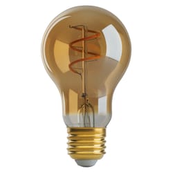 Satco A19 E26 (Medium) LED Bulb Amber 25 Watt Equivalence 1 pk