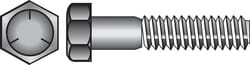 HILLMAN 1/4 in. D X 4 in. L Heat Treated Zinc Steel Hex Head Cap Screw 100 pk