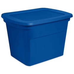 50 Gallon Tote Box Storage Bin Container Stackable wi/ Lid Plastic