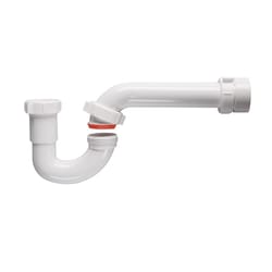 Keeney 1-1/2 in. Slip in. X 1-1/2 in. D Slip PVC 1-1/4 in. P-Trap 1 pk