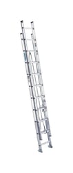 Werner 20 ft. H Aluminum Extension Ladder Type IA 300 lb. capacity