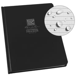 Rite in the Rain 6.75 in. W X 8.75 in. L Sewn Bound Black All-Weather Notebook