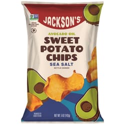 Jackson's Sea Salt Kettle Cooked Potato Chips 5 oz Bagged