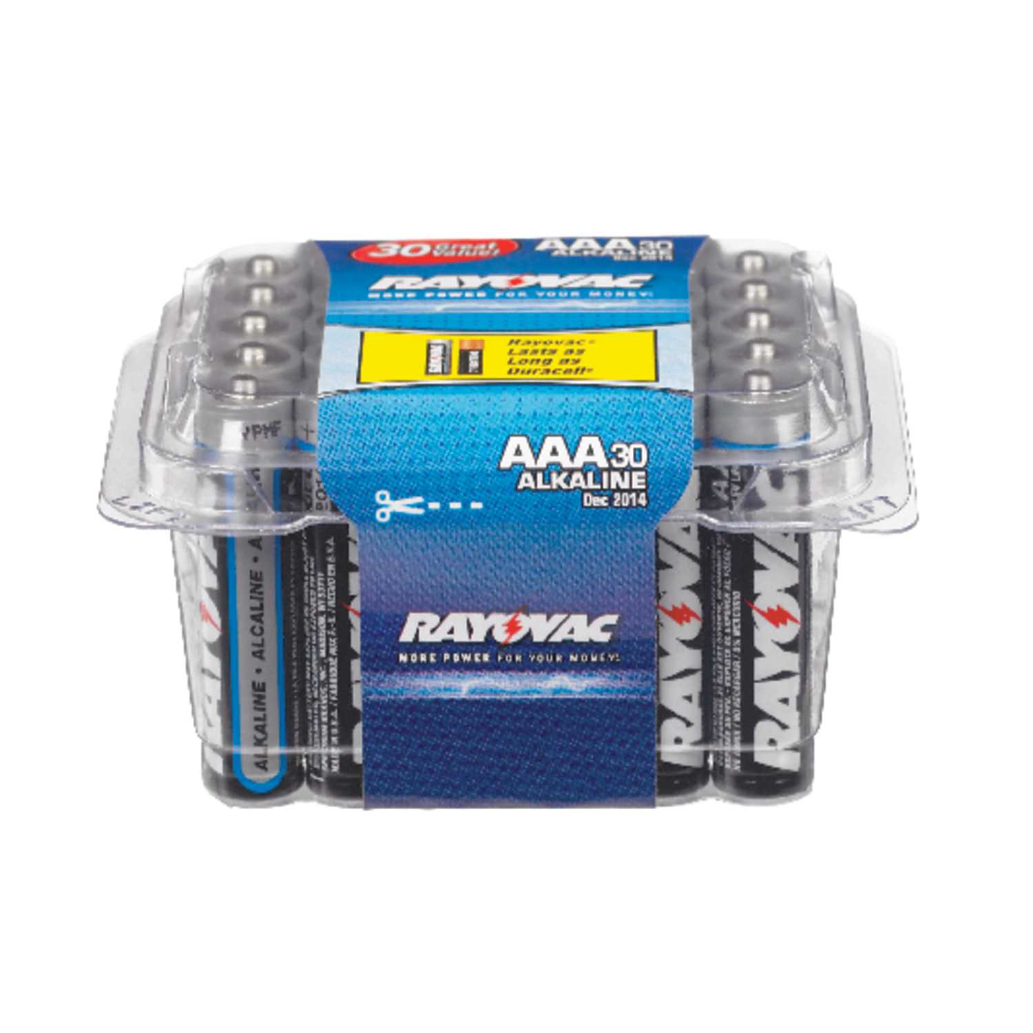 Rayovac AAA Alkaline Batteries 30 pk Clamshell Ace Hardware