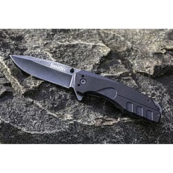 Smith's BattlePlan 7.85 in. Pocket Knife Black 1 pc