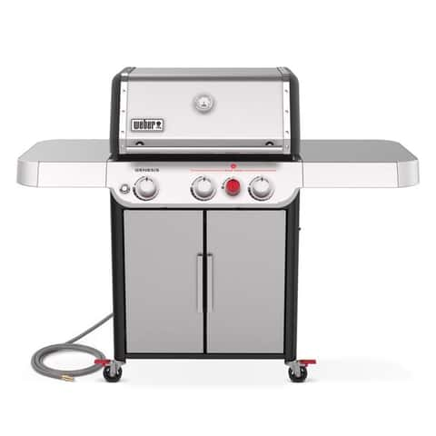 Weber Genesis S-325s 3 Burner Natural Gas Grill Stainless Steel - Ace  Hardware