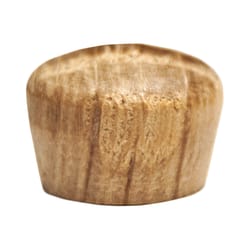 Century Drill & Tool Round Oak Head Plug 3/8 in. D 24 pk Brown