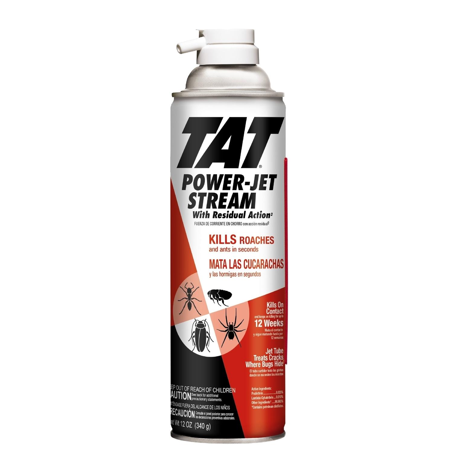 UPC 041377311122 product image for Tat Insect Killer For Cockroaches, Ants, Spider and Other Insects 12 oz. | upcitemdb.com