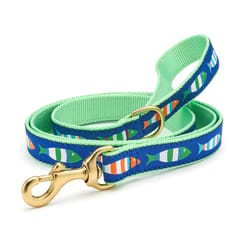 Up Country Multicolored Funky Fish Nylon Dog Leash