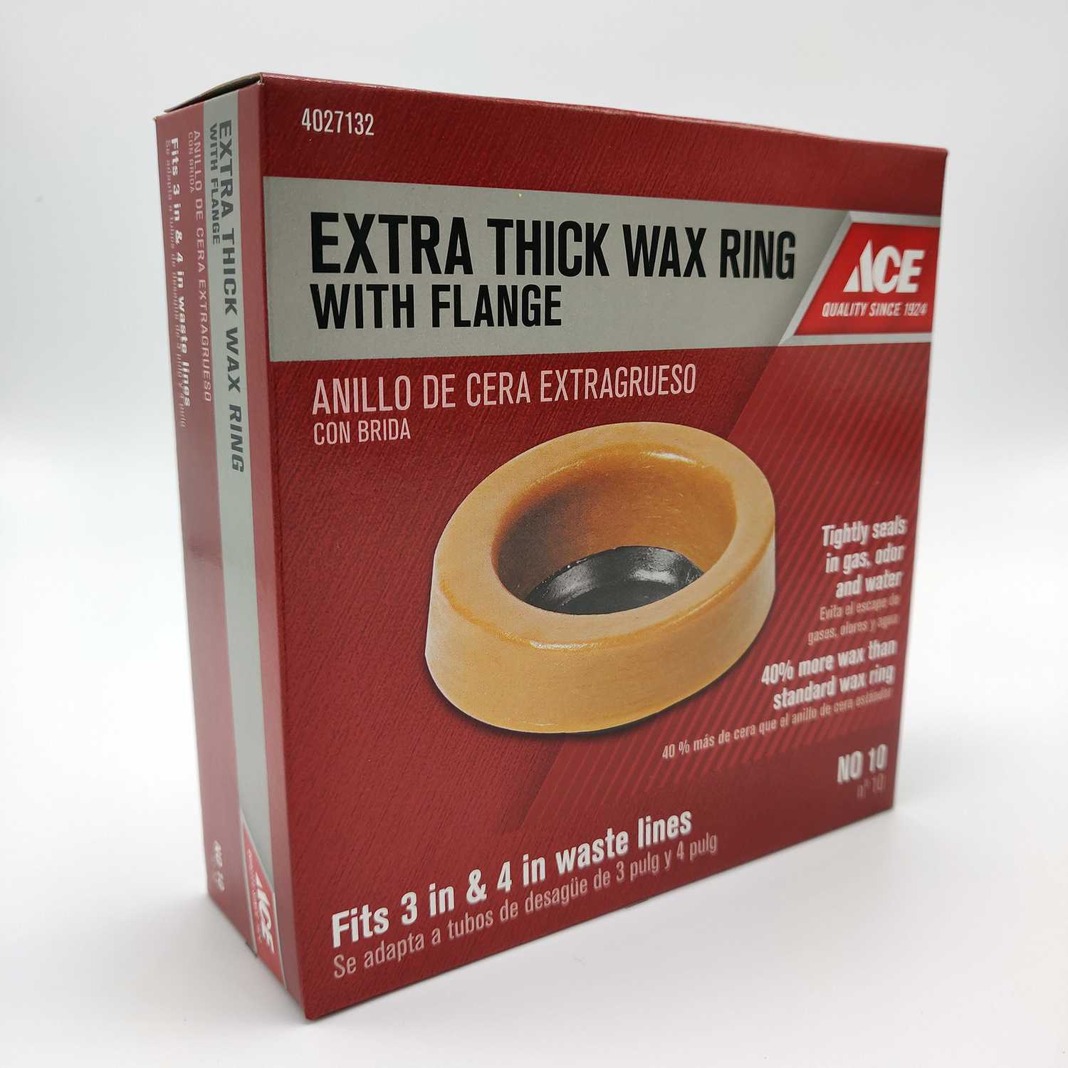 Ace Toilet Bowl Gasket With Wax And Flange Ace Hardware 2399