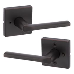 Kwikset Lisbon Venetian Bronze Privacy Lever Right or Left Handed