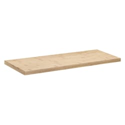 Dolle Lite 0.71 in. H X 23.6 in. W X 7.9 in. D Natural Bamboo Shelf Board