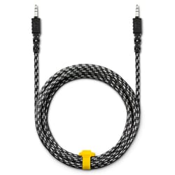 CAT Auxillary Audio Cable 10 ft. Black/White