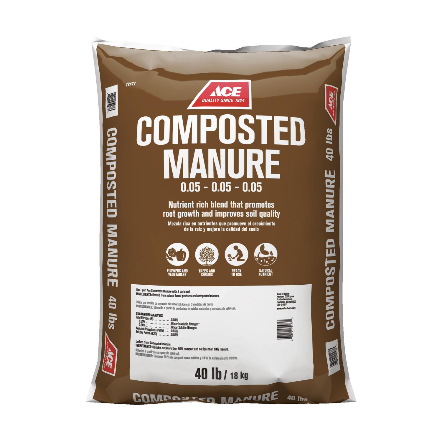 Ace Organic Compost Manure 40 lb