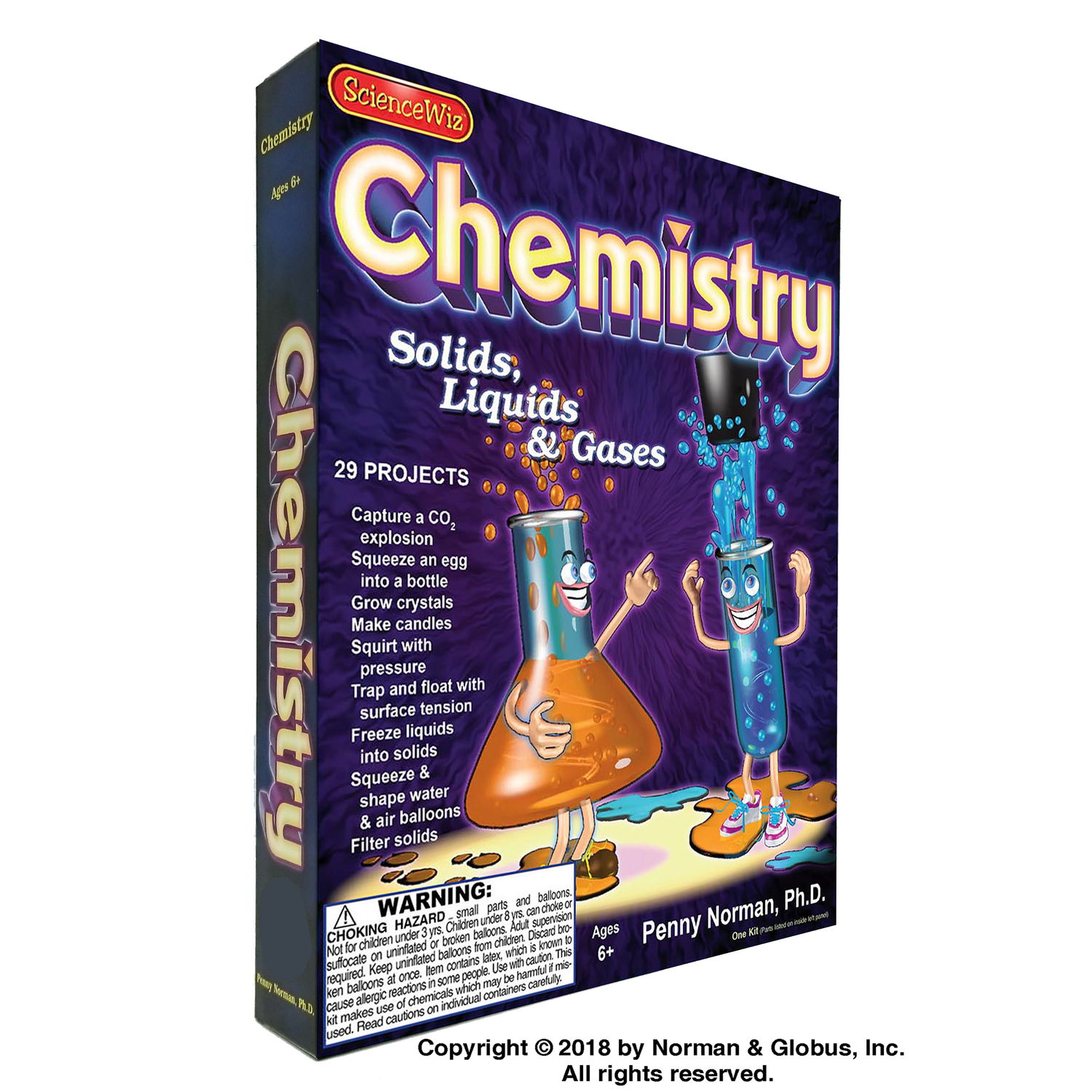 Photos - Other interior and decor WiZ Science  Chemistry Kit Games/Science STEM Learning Chemistry 1 pk 7804 