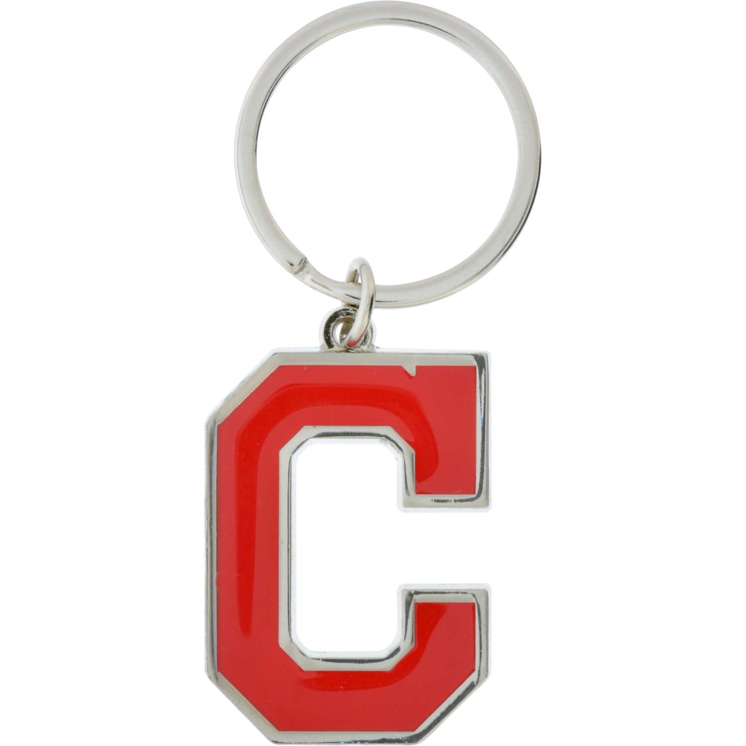 Hillman Cleveland Indians Metal Silver Decorative Key Chain Ace Hardware