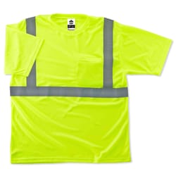Ergodyne GloWear Reflective Safety Tee Shirt Lime XXL