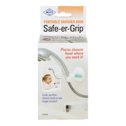 Safe-er-Grip White Shower Arm