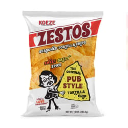 Zestos Koeze Sweet/Salty/Spice Tortilla Chips 10 oz Bagged