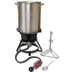 King Kooker 38000 BTU Aluminum Turkey Fryer Kit 29 qt