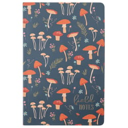 Karma 5 in. W X 8 in. L Multicolored Mushroom Notebook