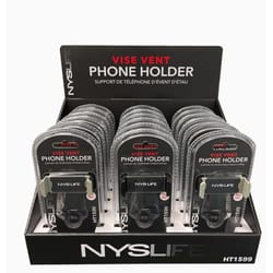 Nys Life Black Vise Vent Mount Cell Phone Holder For Universal