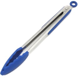 Chef Craft Premium Blue Silicone Tong