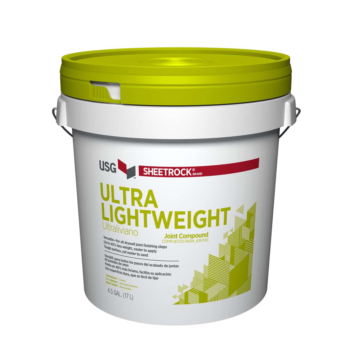 Sheetrock OffWhite Ultra Lightweight Joint Compound 4.5 gal. Ace