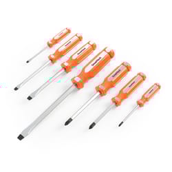 GreatNeck Phillips/Slotted Screwdriver Set 7 pc