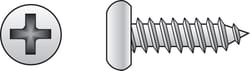 HILLMAN No. 12 Ga. X 1-1/2 in. L Phillips Pan Head Sheet Metal Screws 100 pk