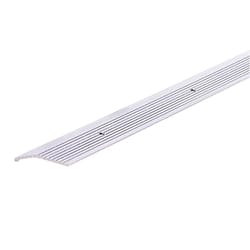 M-D Building Products 0.3 in. H X 1.38 in. W X 36 in. L Prefinished Silver Aluminum Carpet Trim