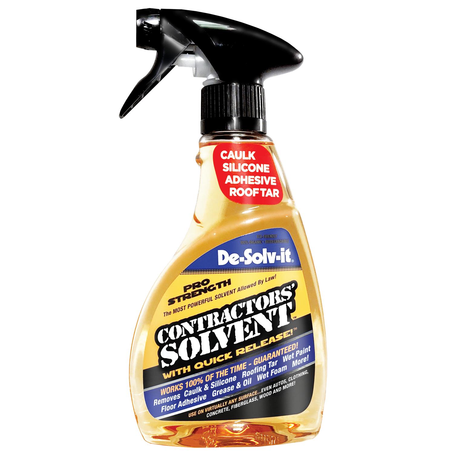 De-Solv-It Contractors Solvent Citrus Scent Degreaser 12 oz Liquid