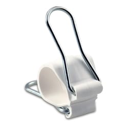 GadgetKlip 1.75 in. D X 1.5 in. L White Plastic Cable Management Clip