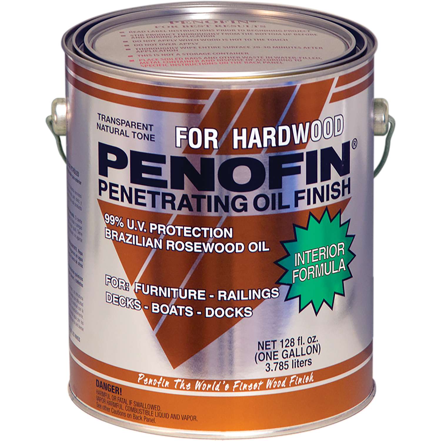 Penofin Transparent Natural OilBased Hardwood Finish 1 gal