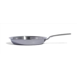 Made In Stainless Steel Fry Pan 12 in. Silver