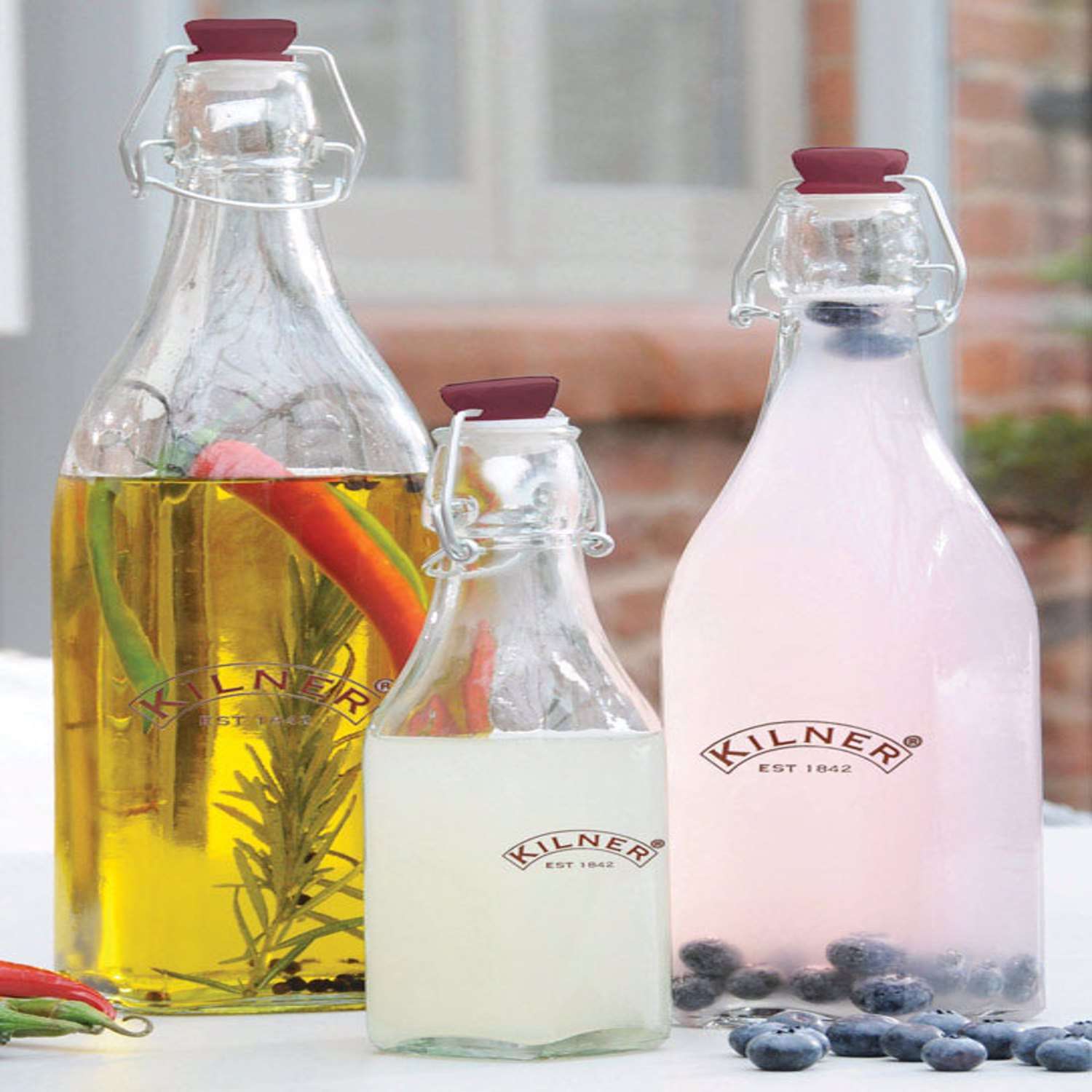 Kilner 34 oz Clear Preserver Bottle 1 pk - Ace Hardware