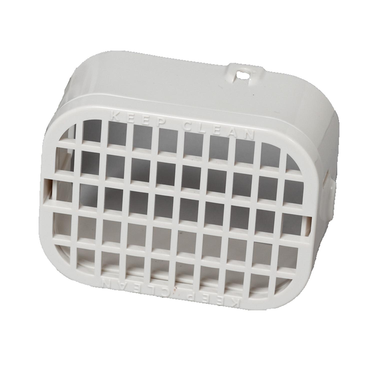 UPC 853409002003 product image for Amerimax 3 in. H x 4 in. W x 1.5 in. L White Polycarbonate Rodent Guard | upcitemdb.com