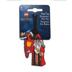 LEGO Harry Potter Albus Dumbledore Bag Tag Silicone 1 pk