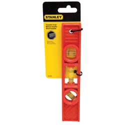 Stanley 8 in. ABS Torpedo Level 3 vial