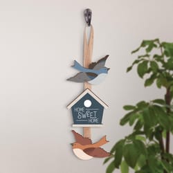 P. Graham Dunn 10 in. H X 1 in. W X 4 in. L Multicolored Wood Home Sweet Home Sign