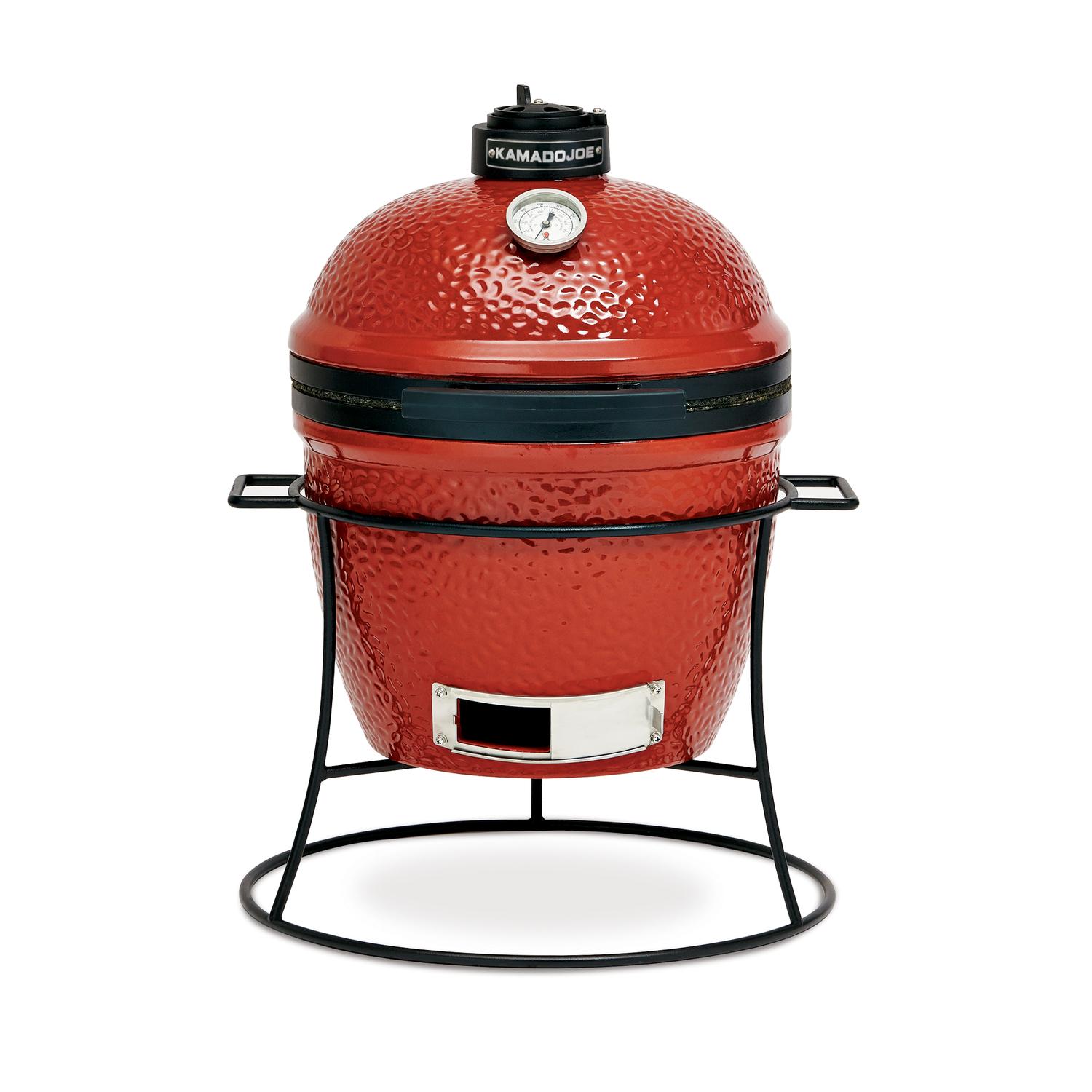 Get Cash back on a Kamado Joe 13.5 in. Joe Jr. Charcoal Kamado Grill and Smoker Red